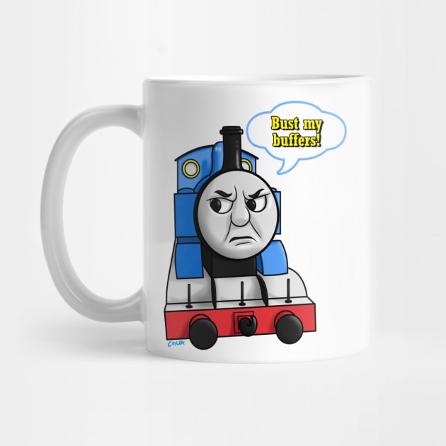 "Bust My Buffers" Thomas by corzamoon